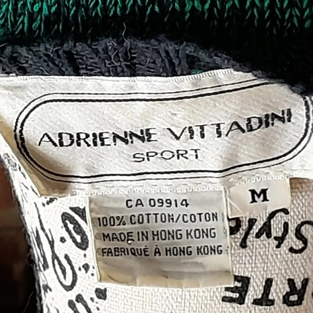 Adrienne Vittadini Vintage Cotton Sweater - Picture 3 of 5
